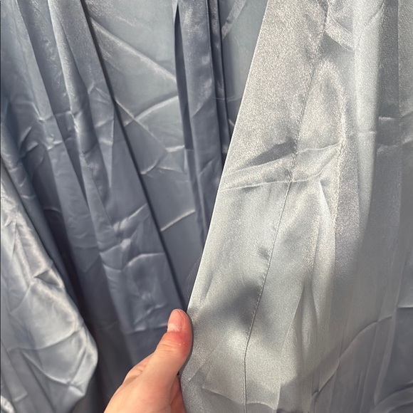 Women's Light Blue Kimono Jacket - Picture 2 of 5